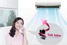 Máy lạnh diệt khuẩn, tiết kiệm 60% điện năng